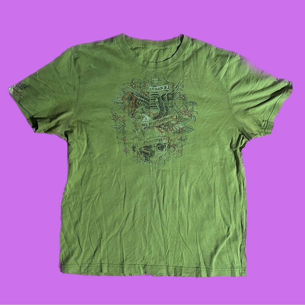 Ed hardy inspired tee